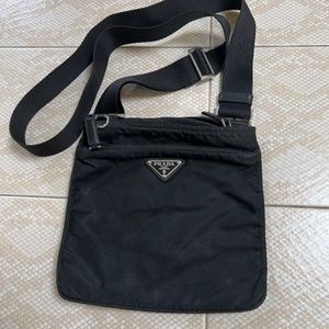 Authentic Prada Black small shoulder bag
